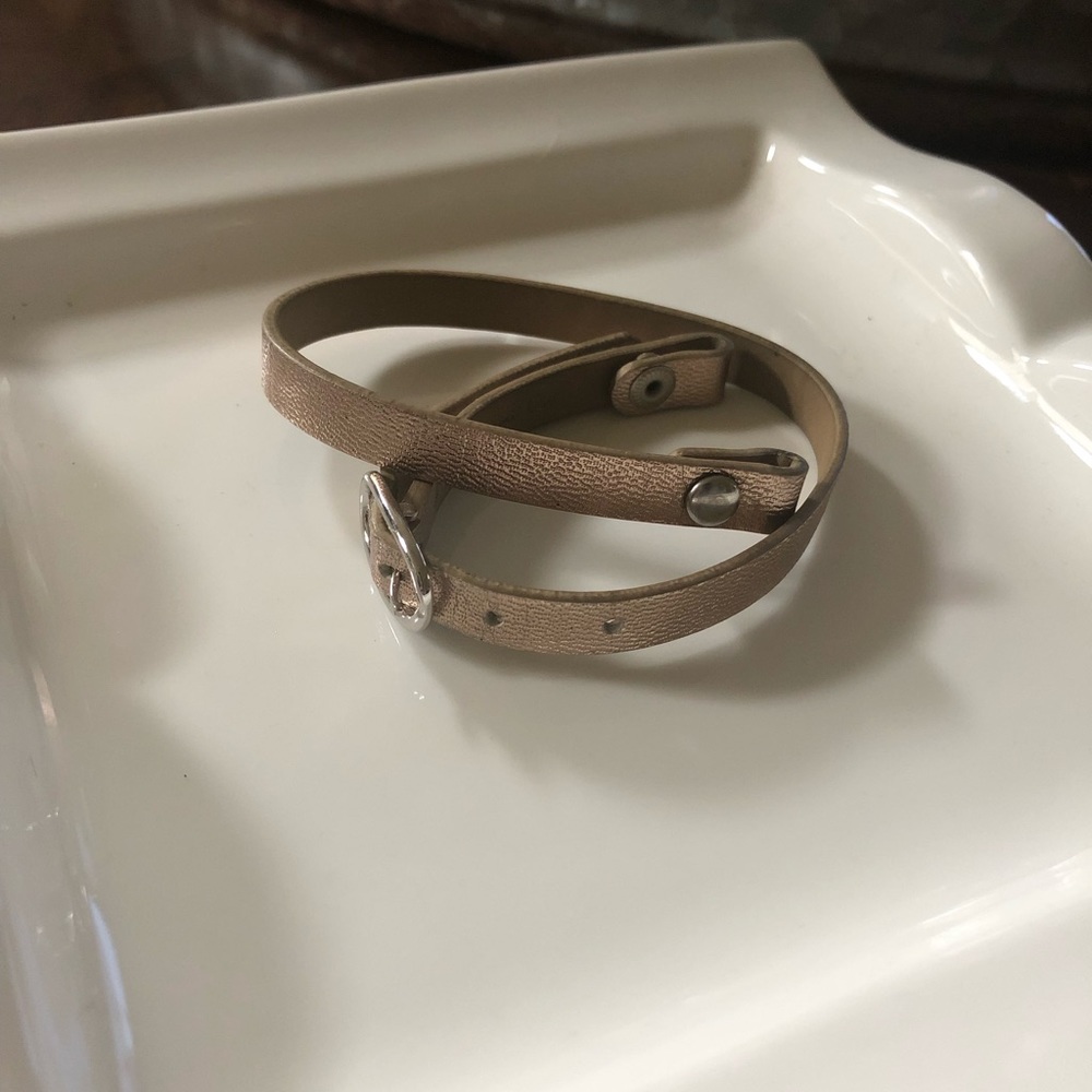 Origami Owl~ Leather Wrap Bracelet